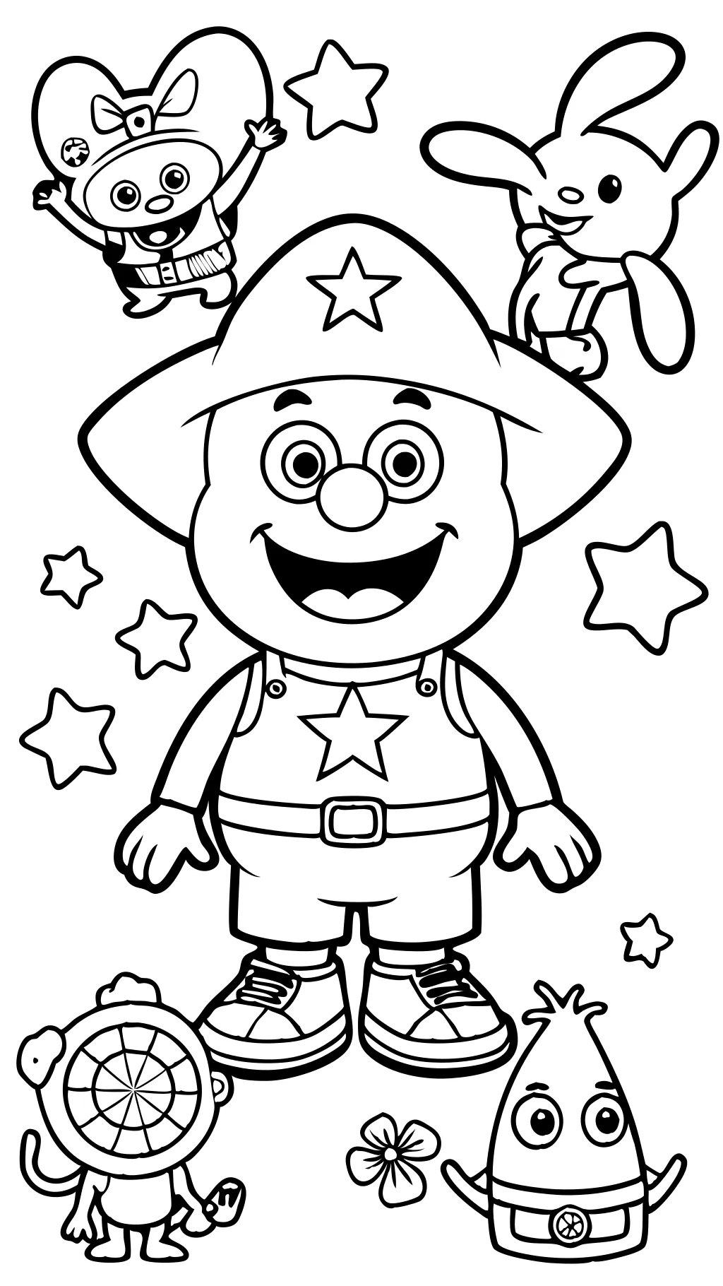 nickelodeon jr coloring pages